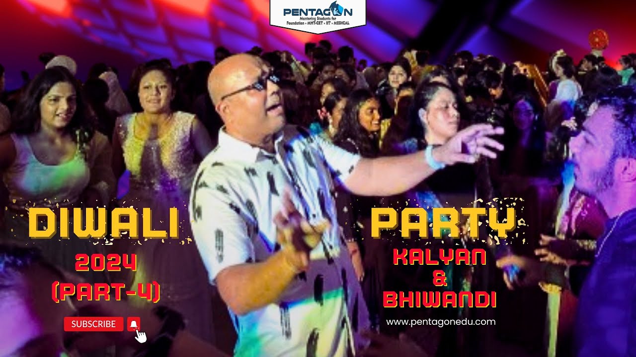 AMAZING DIWALI PARTY | PART-4 | PENTAGON INSTITUTE 2024 | KALYAN-BHIWANDI |