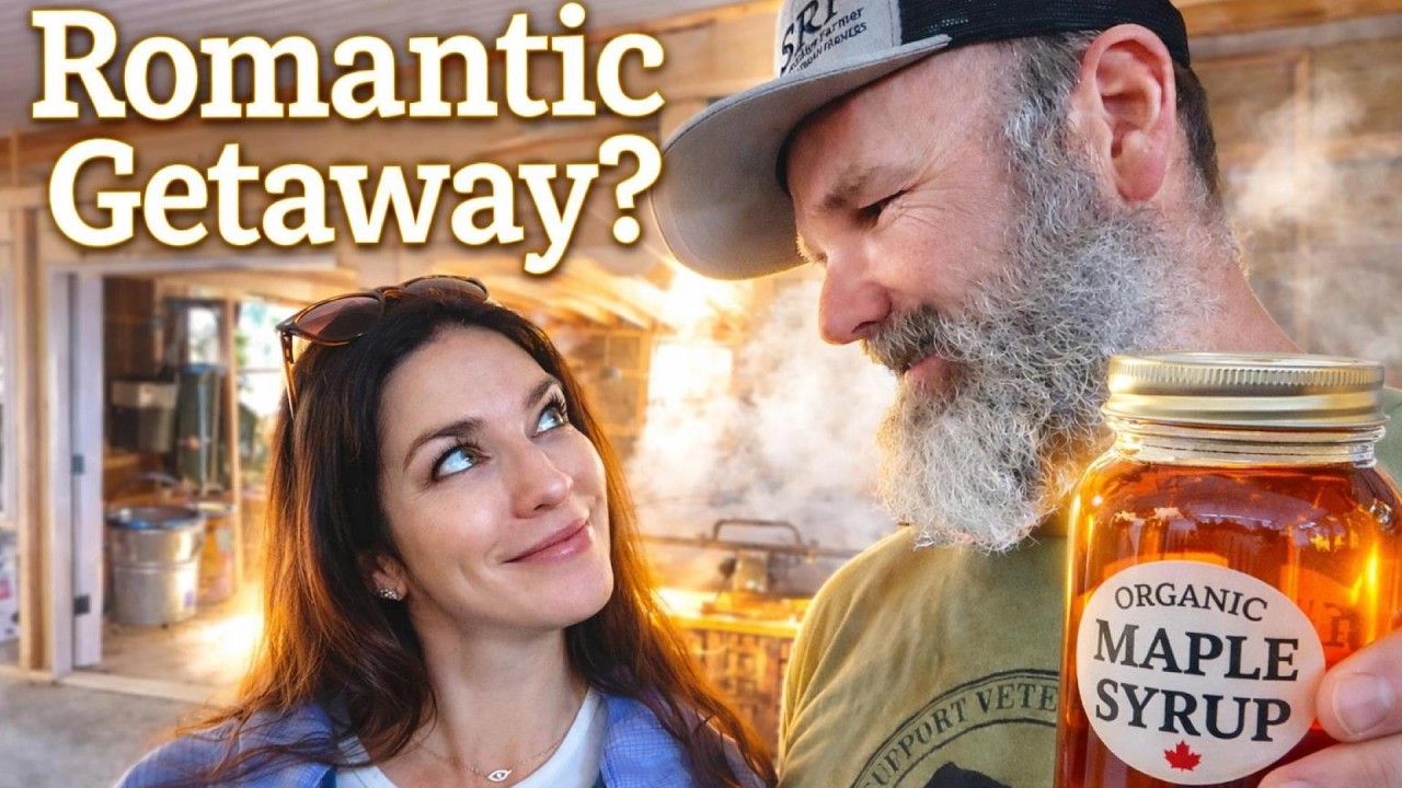 She Wanted a Romantic Getaway… So I Took Her to a Maple Syrup Farm 🍁❤️🚜
