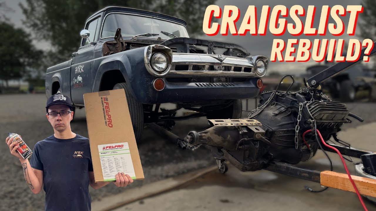 '57 F100 Engine Pulled- HRK VLOG #13