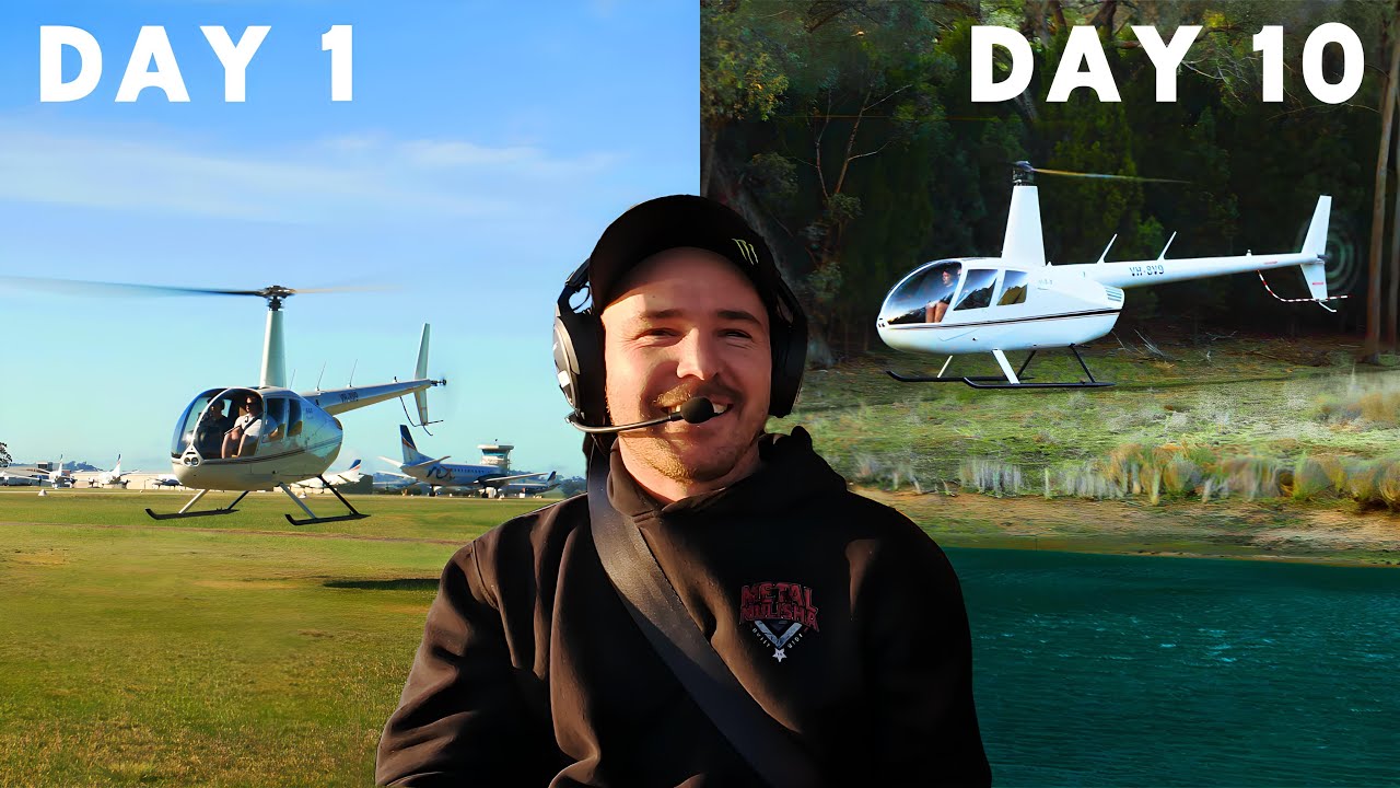 Can You Learn to Fly a Helicopter in Just 10 Days ?