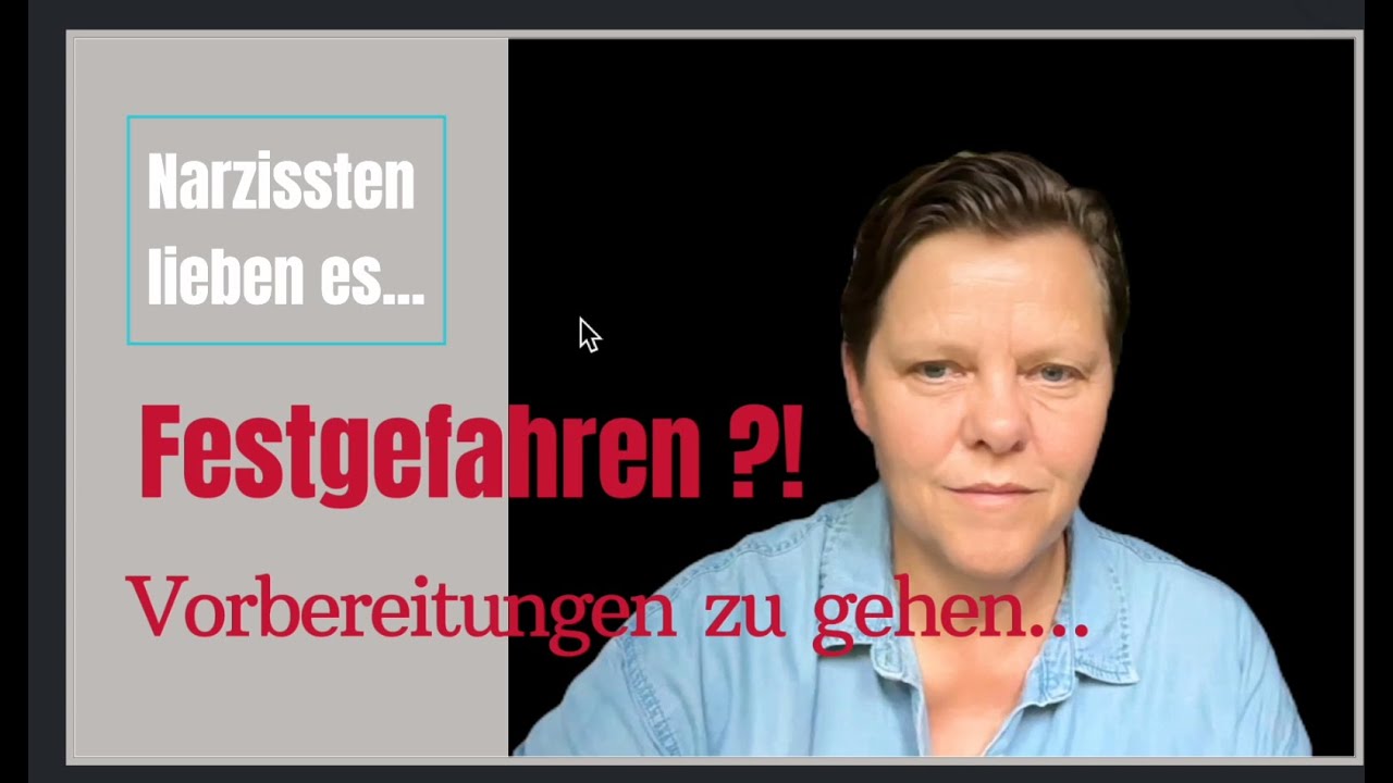 Festgefahren?! Narzissten lieben genau das…