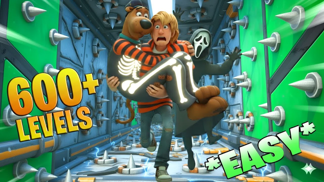 FORTNITE CRAZY PARKOUR 600+⭐ BY SOYZOELLA - MAP CODE: 7440-6158-2494
