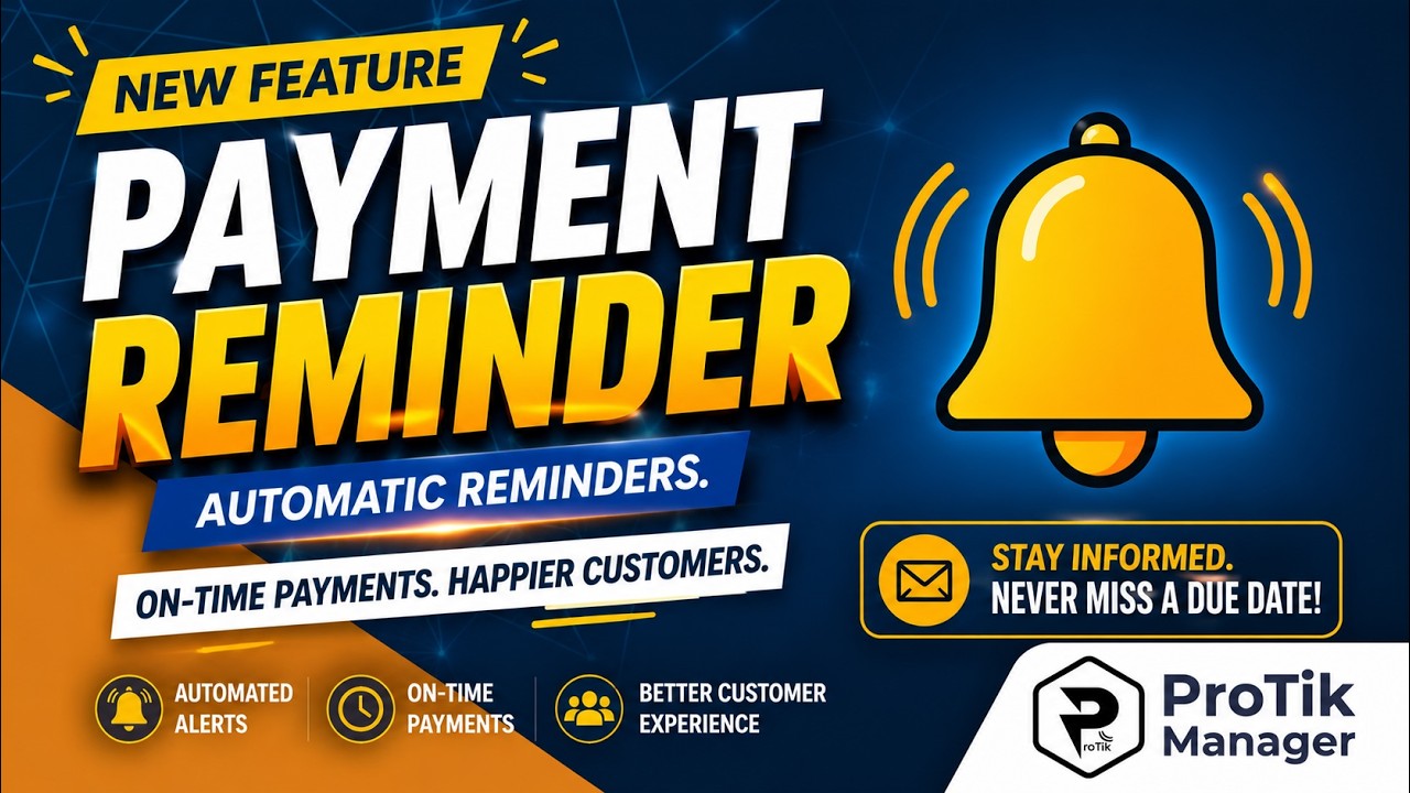 NEW FEATURE: Payment Reminder | Reduce Late Payments Automatically