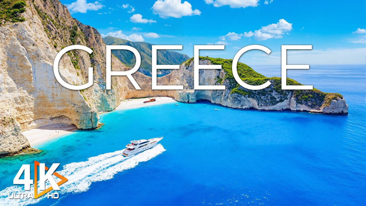 Greece 4K | Exploring the Mediterranean – Greece’s Scenic Coastlines & Ancient Beauty