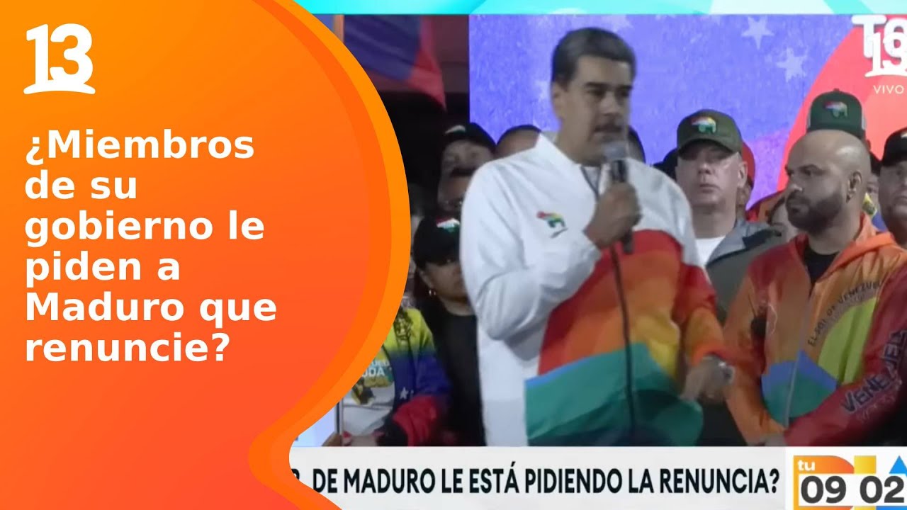 ¿Miembros de su gobierno le piden a Maduro que renuncie? Él pide ayuda a la ONU | Tu Día