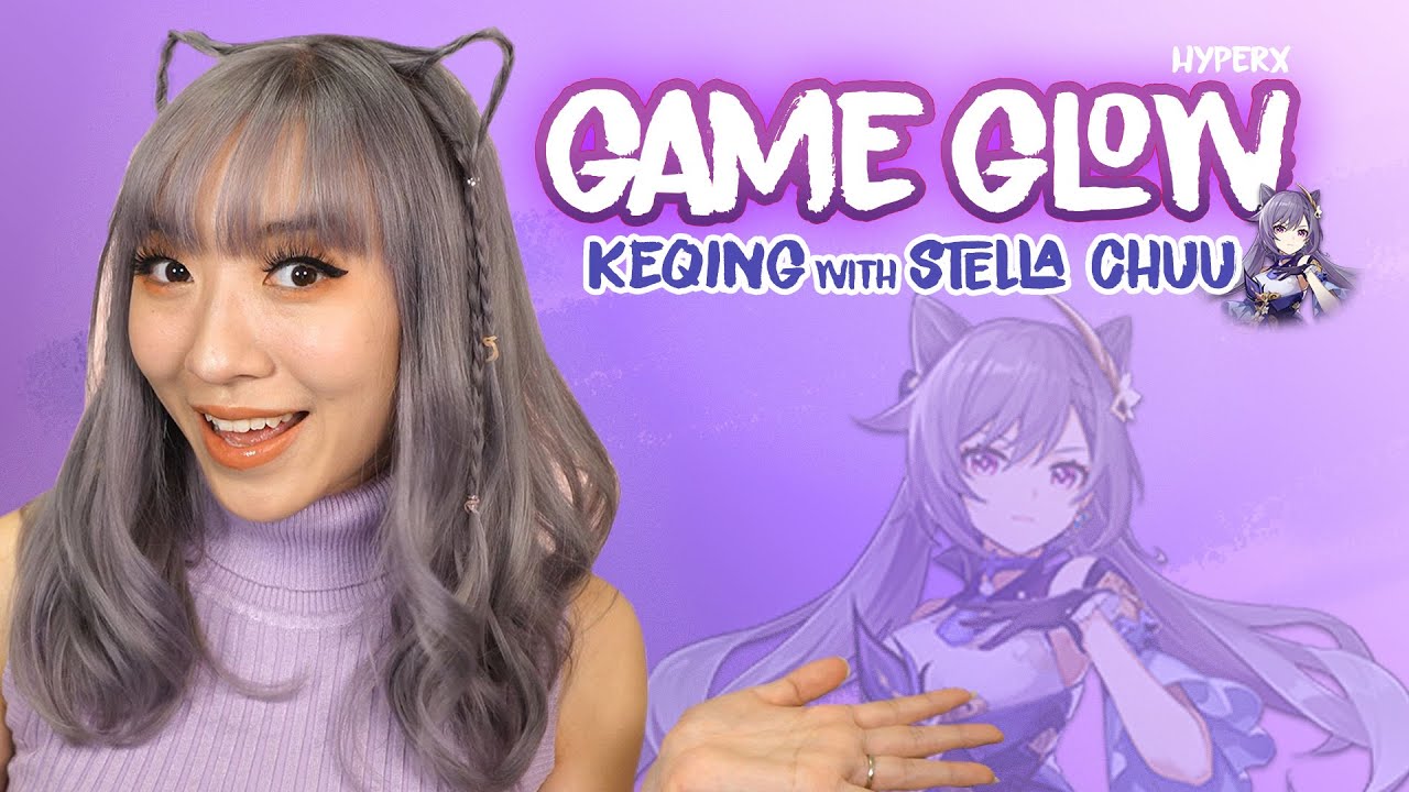 Casual Keqing Genshin Impact Makeup Tutorial 原神 (ft. Stella ChuU) | Game Glow