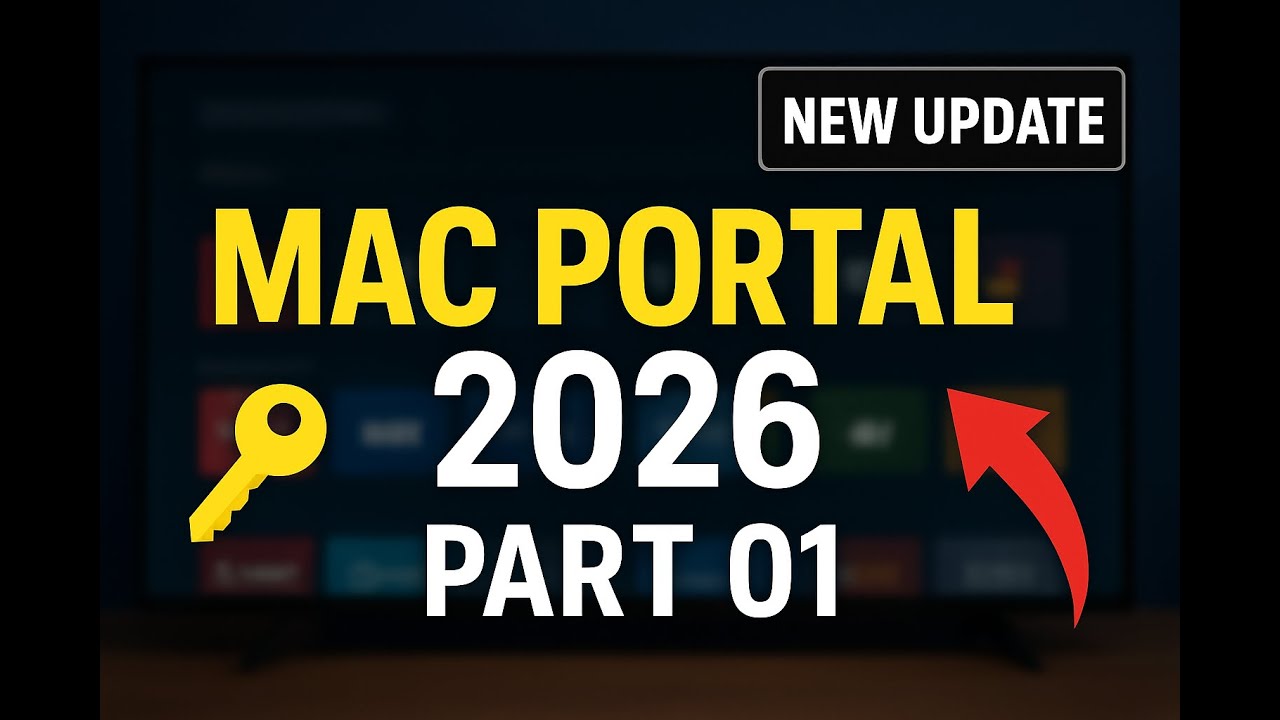 أكواد MAC Portal الجديدة 2026 – STBEMU Stalker Codes Part 01 | تحديث قوي وقنوات متنوعة
