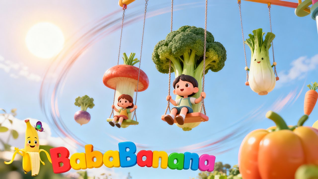 Veggie Power Heroes | BabaBanana Nursery Rhymes & Kids Songs