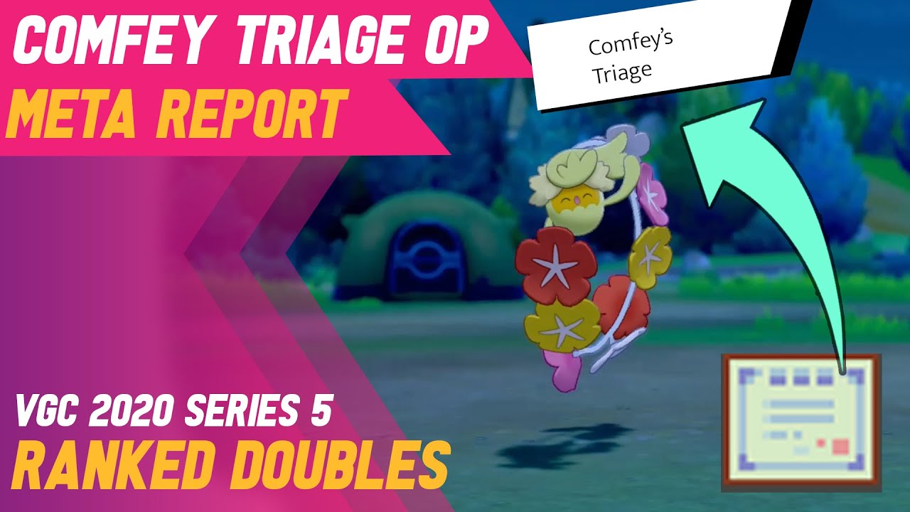 TRIAGE OP Why you should Use Comfey in Pokemon Sword/Shield Ranked VGC Doubles