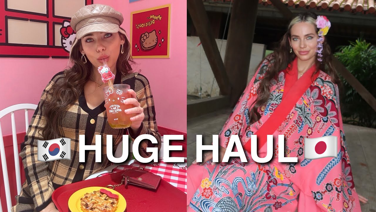 seoul & japan shopping spree | haul