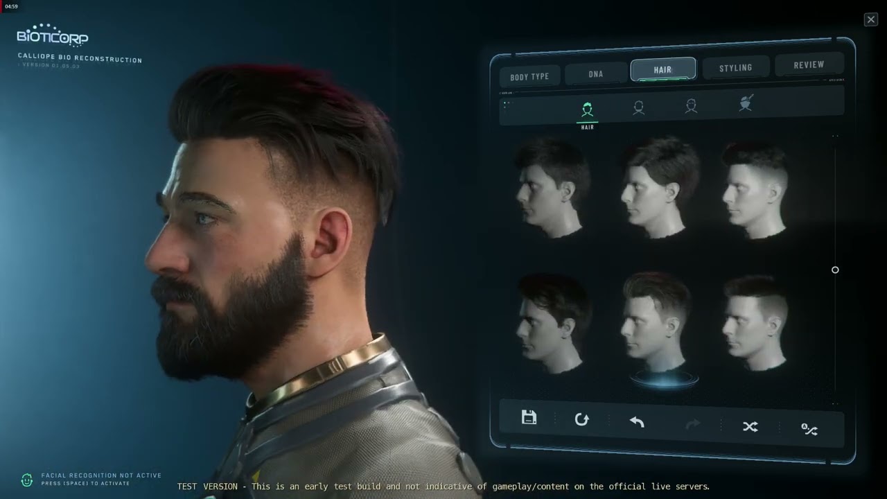 Star Citizen 3.23 Character Creator