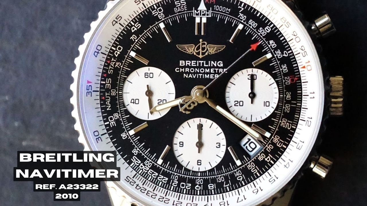 Breitling Navtimer Chronometre Ref. A23322  Steel 41 mm Chronograph  2010