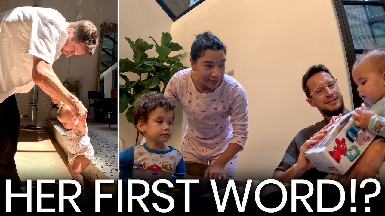 Revealed: Our daughter's first word!