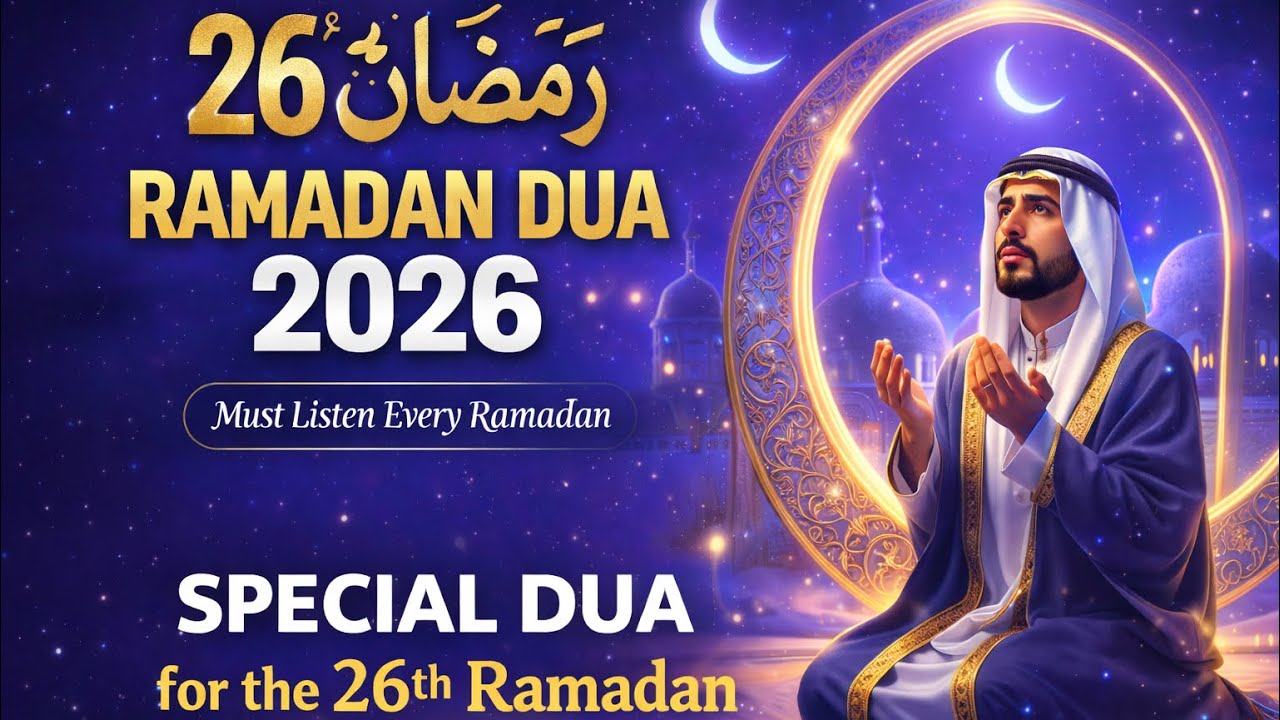 Special Dua for the 26th Ramadan 2026 | Must Listen Once in Ramadan | Powerful Ramadan Dua