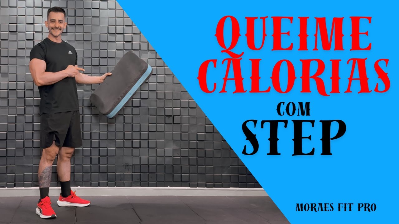 Treino com Step em Casa para Emagrecer e Queimar Calorias