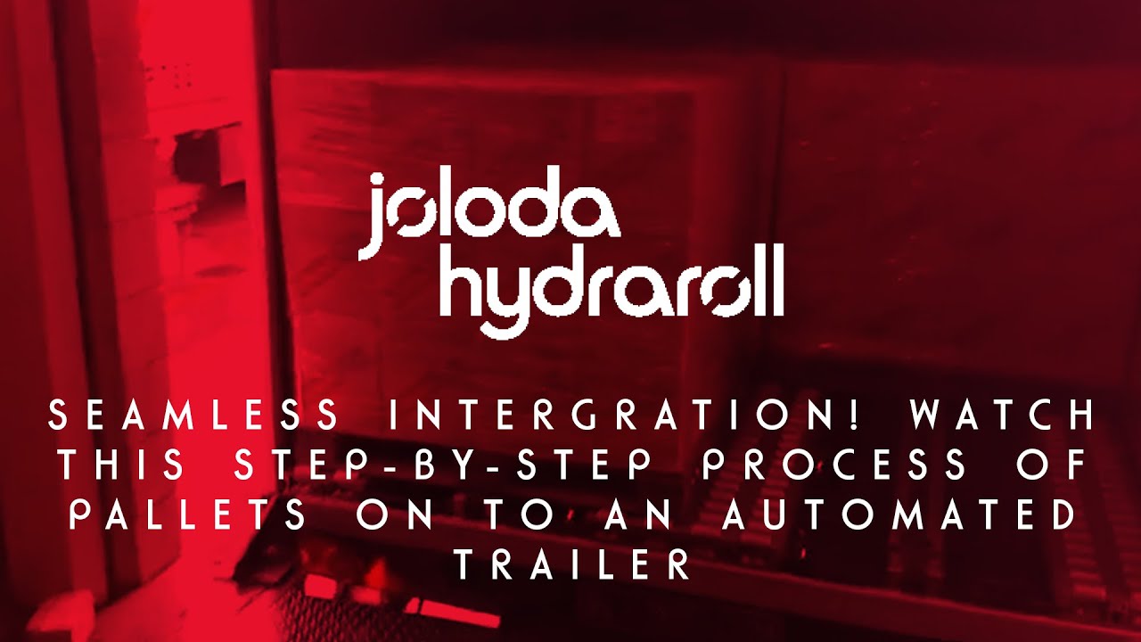Seamless Intergration! Watch This Step-By-Step Process of Pallets On To An Automated Trailer