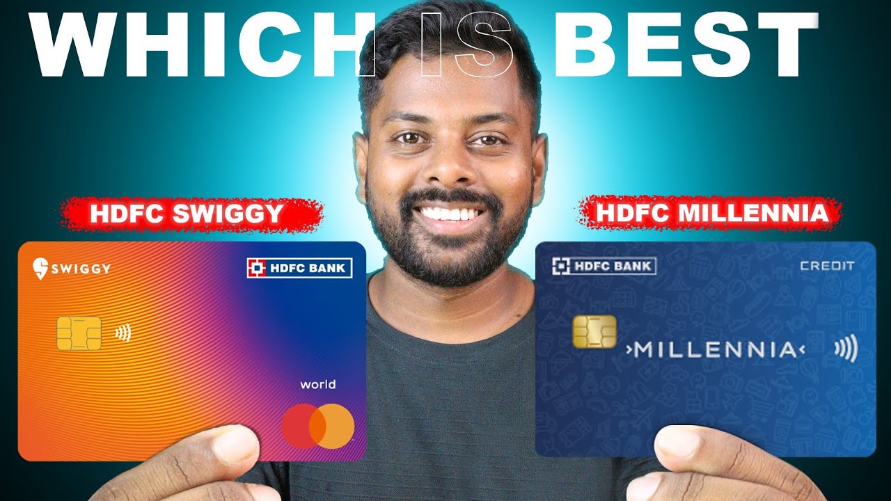 HDFC Millennia Credit Card vs HDFC Swiggy Credit Card | Which is Better for You? 🤔