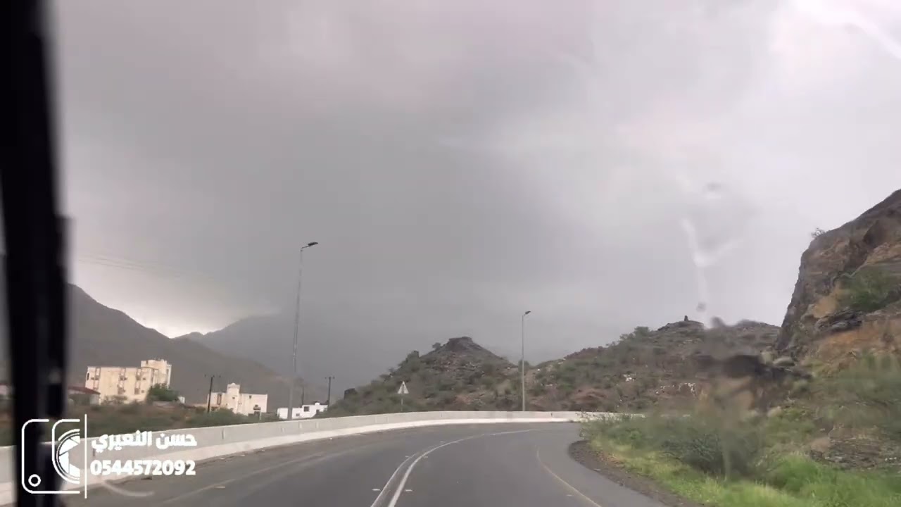 سحابة غزيرة قلوة ريم طريق الشعراء 1446/2/13