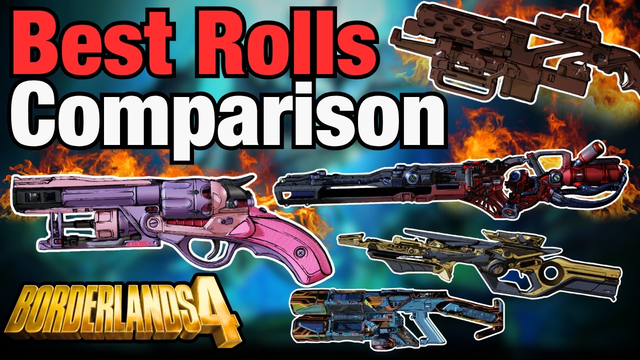 BEST WEAPONS & ROLLS from Borderlands 4 New TAKEDOWN