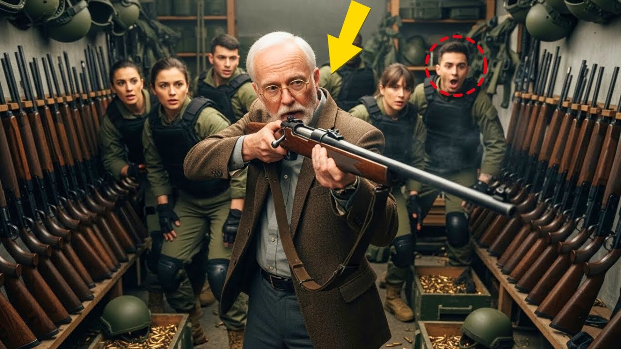 Everyone Ignored the Quiet Grandpa in the Armory — Until One Shot Revealed Who He Really Was