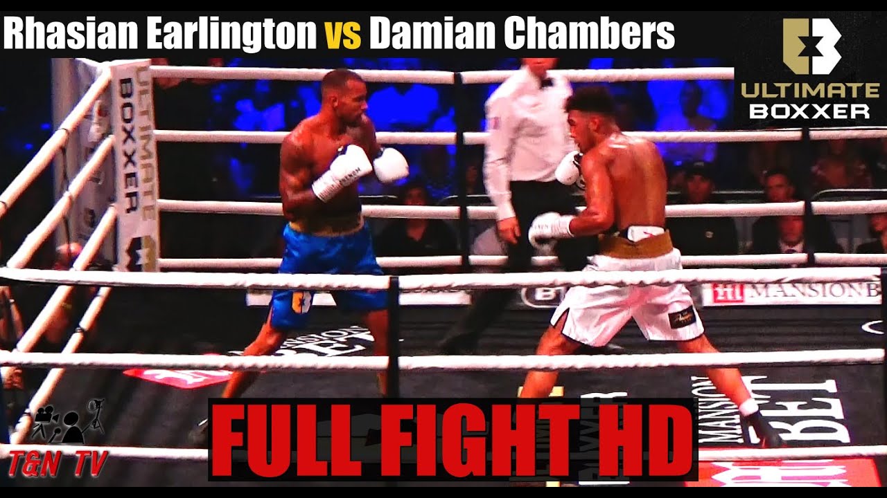 Damian Chambers VS Rhasian Earlington | FULL FIGHT HD (Ultimate Boxxer)