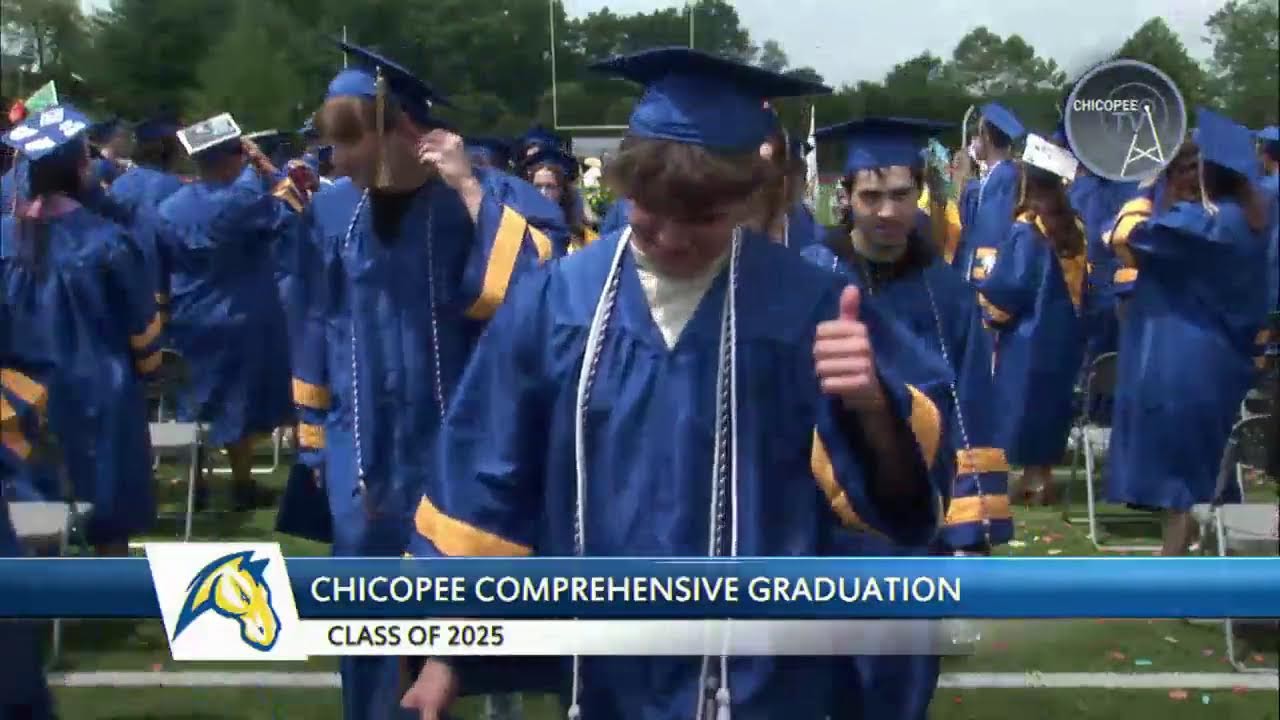 Chicopee Comprehensive High School 2025 Graduation