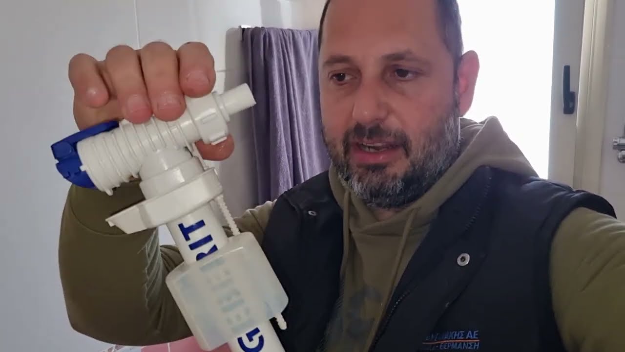 Εχετε εντοιχισμενο καζανακι?Δειτε το βιντεο που ακολουθει.Geberit φλοτερ, Αντικατασταση, Προβληματα?
