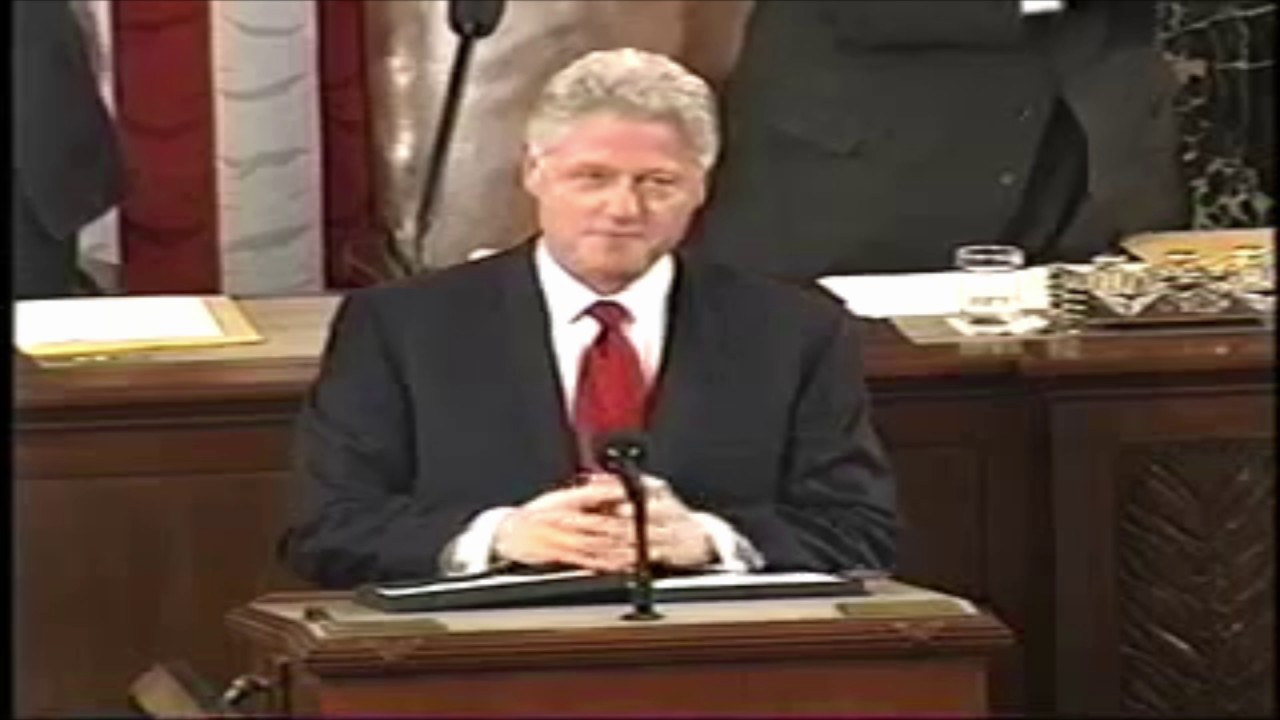 President Bill Clinton Urges Congress to Help Businesses Invest in America's New Markets
