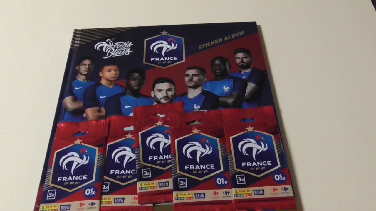 Album Selección Francesa 2018 Panini Carrefour