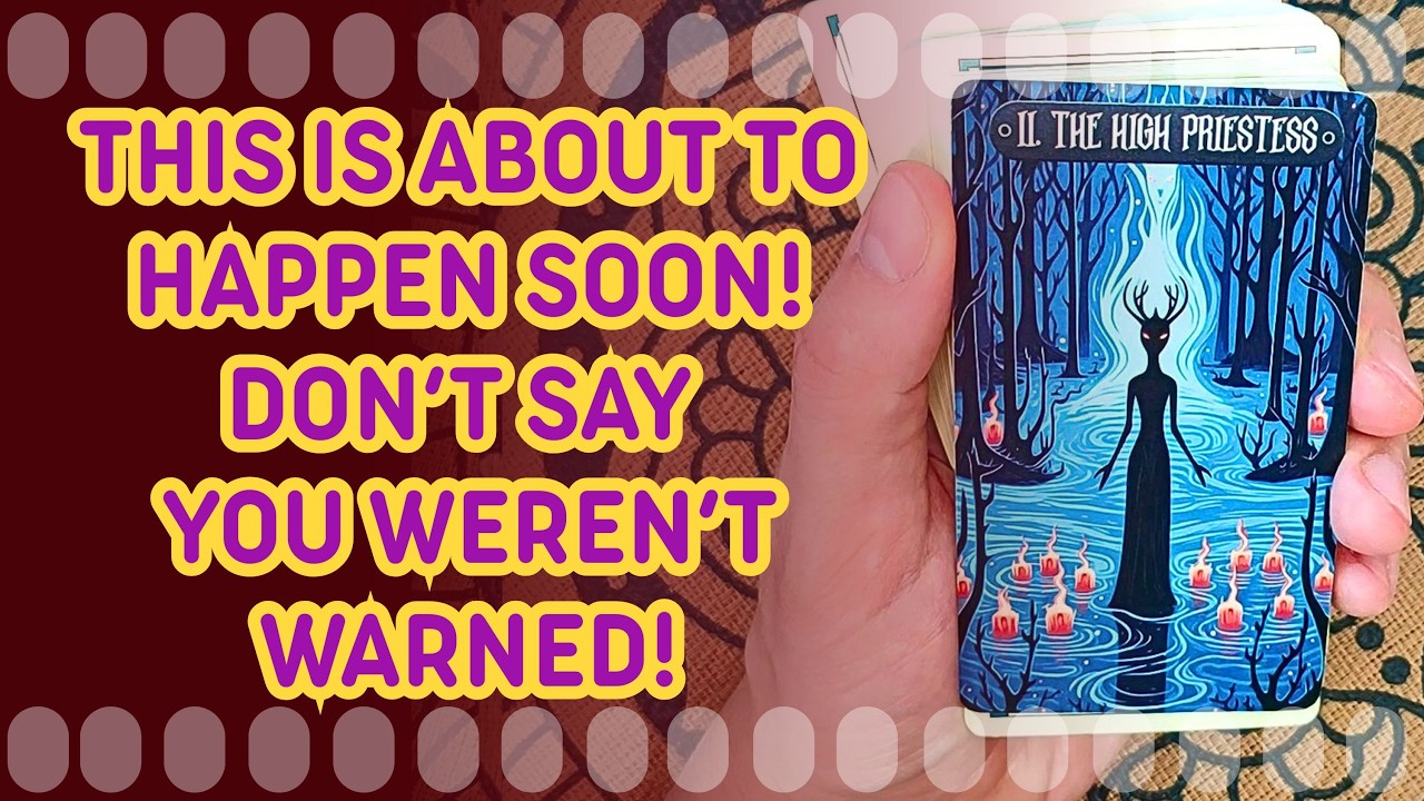 This is about to happen SOON! Don’t say you WEREN’T WARNED!