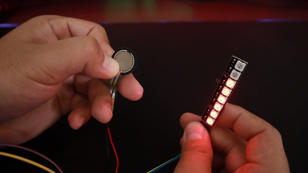 Sensor de Fuerza y Neopixel