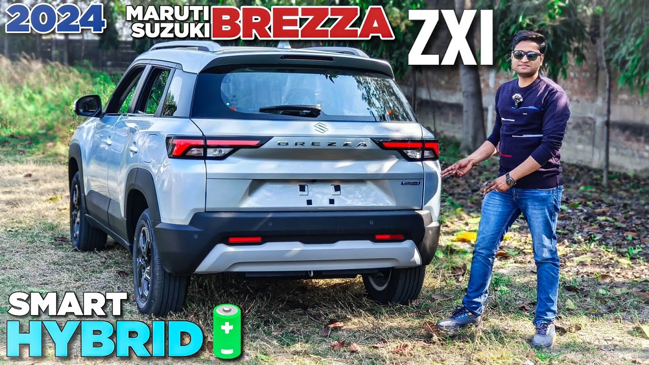 2024 Suzuki Brezza Zxi Smart hybrid 🔋 Review and Walkaround ✅🔥 l Suzuki Brezza Zxi Review l MRCars