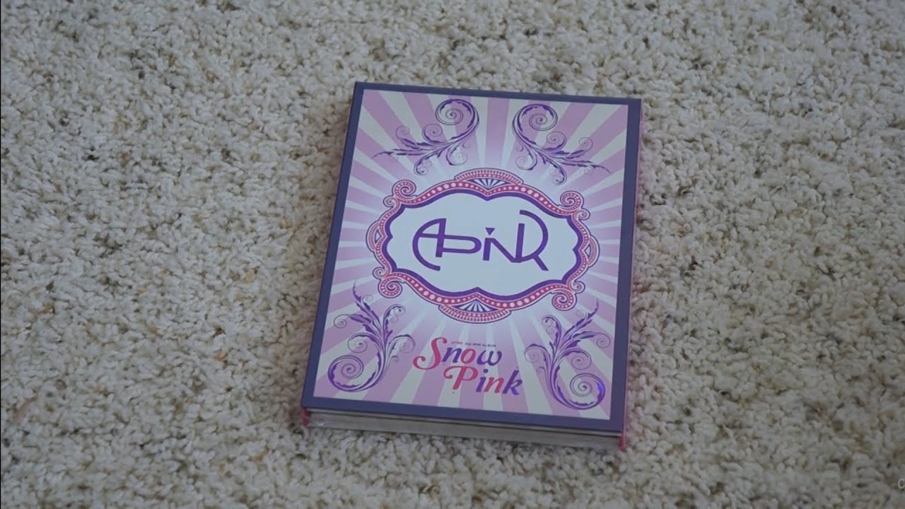 [UNBOXING] A-Pink "Snow Pink" Album