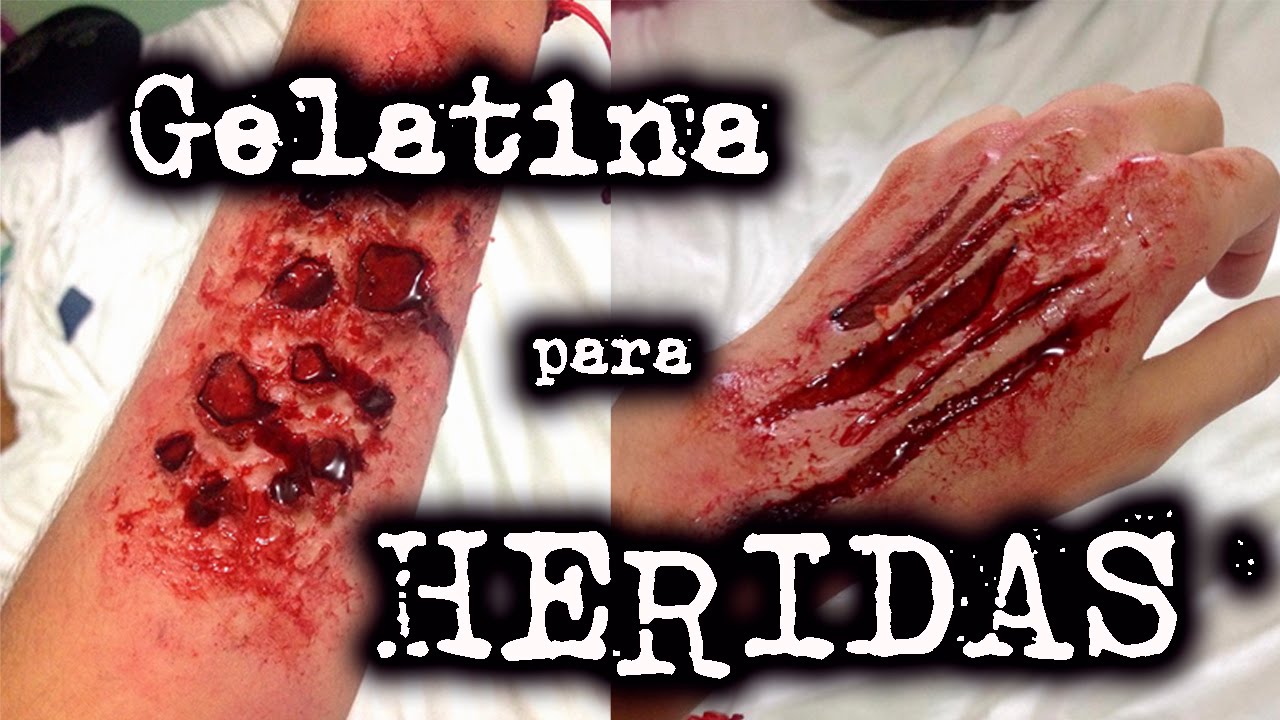 Tutorial Gelatina para Heridas falsas🔪 - Pris