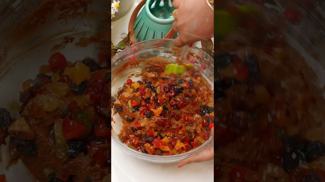 Last Minute Traditional Christmas Cake 🤩🥰 | Samayal with sharon