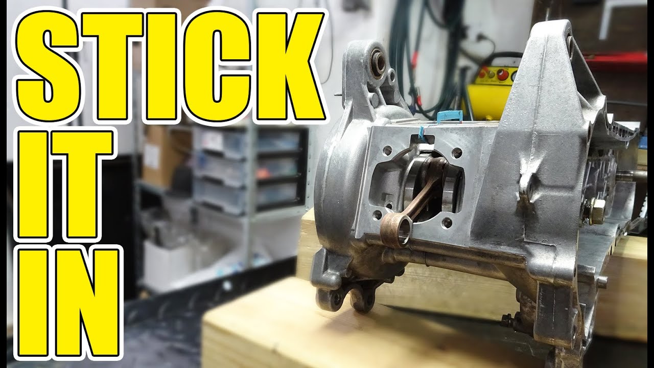 installing a crankshaft in a peugeot fox racer