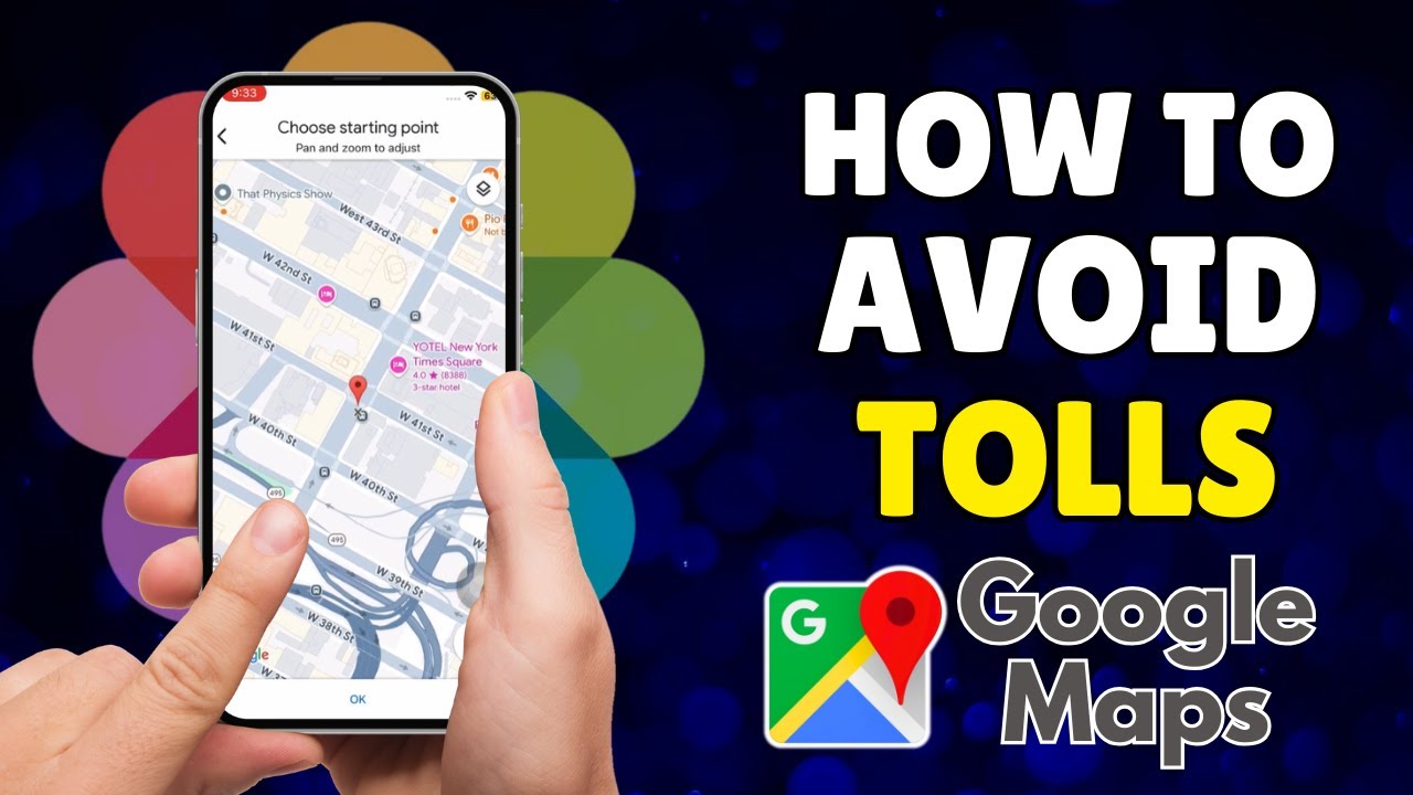 How to Avoid Tolls on Google Maps - Free Route Option
