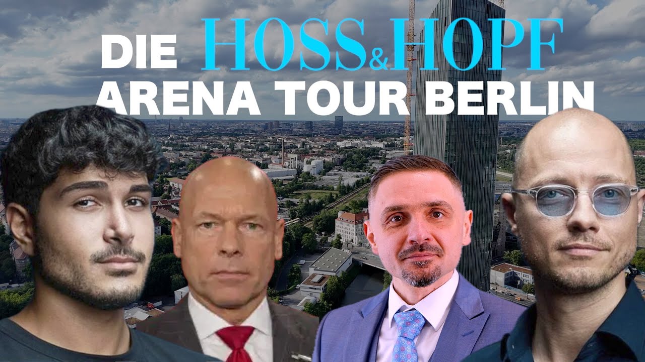 Hoss & Hopf Arena Tour Berlin 🔥 Exklusiv mit Philipp Hopf, Kiarash Hossainpour & Michael Kuhr