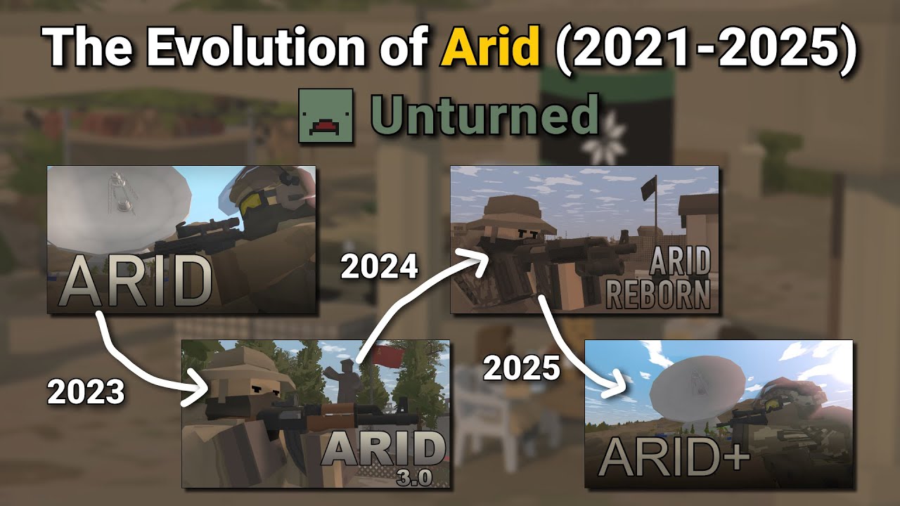 The Evolution of Arid Map in Unturned (2021-2025)