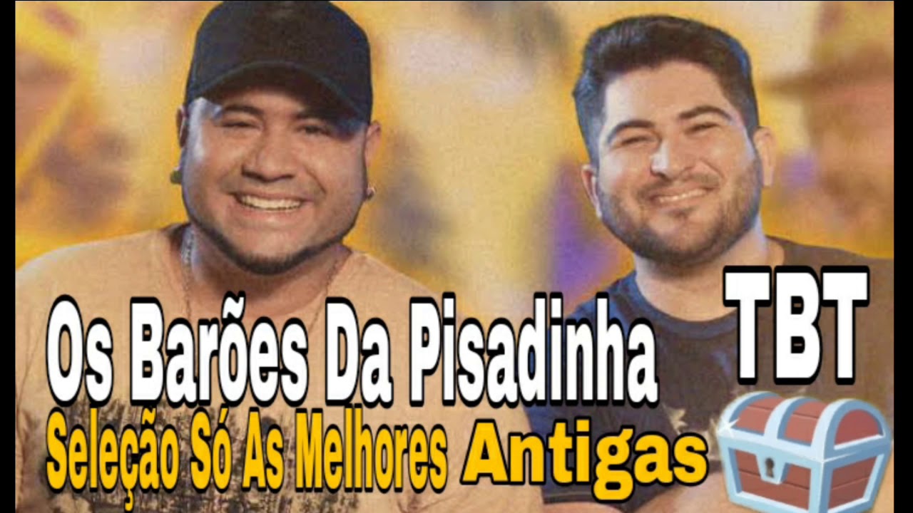 Os Barões Da Pisadinha - Seleção Só As Melhores Antigas TBT - CD Promocional
