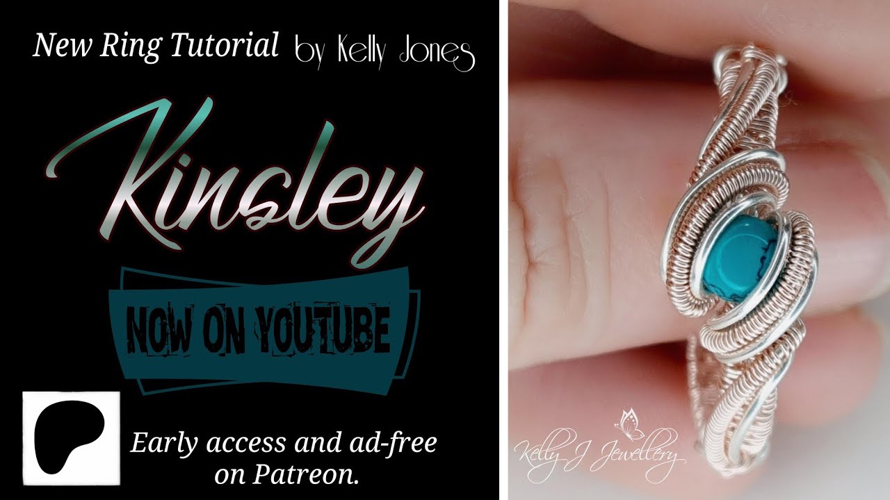 Wire Wrap Ring Tutorial, Kinsley by Kelly Jones.