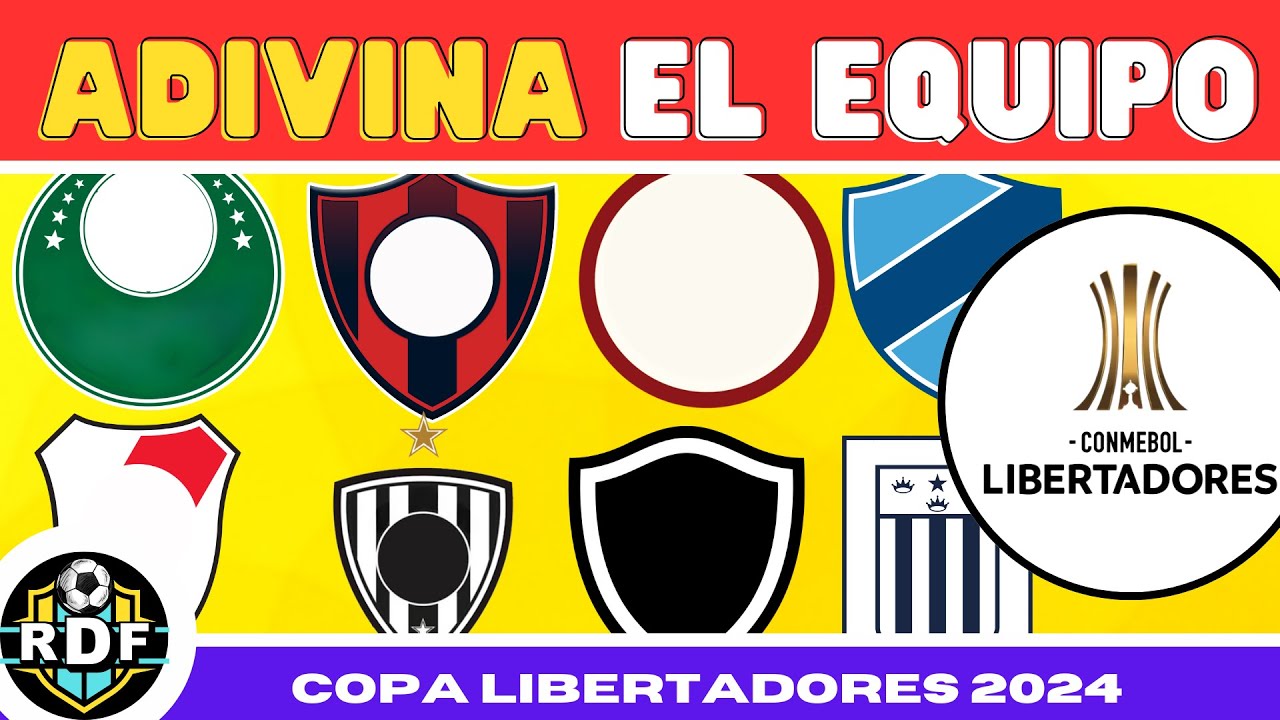 Adivina el EQUIPO. QUIZ⚽️😃 COPA LIBERTADORES 2024.