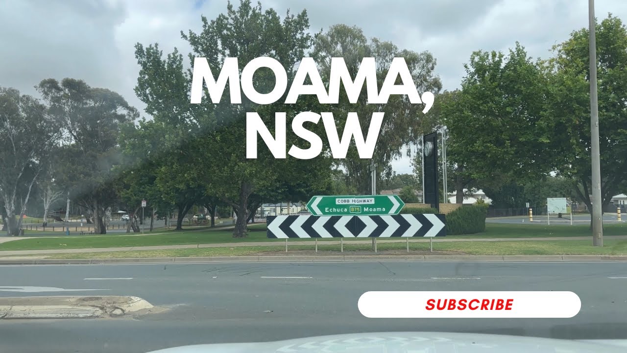 a drive through Moama,NSW