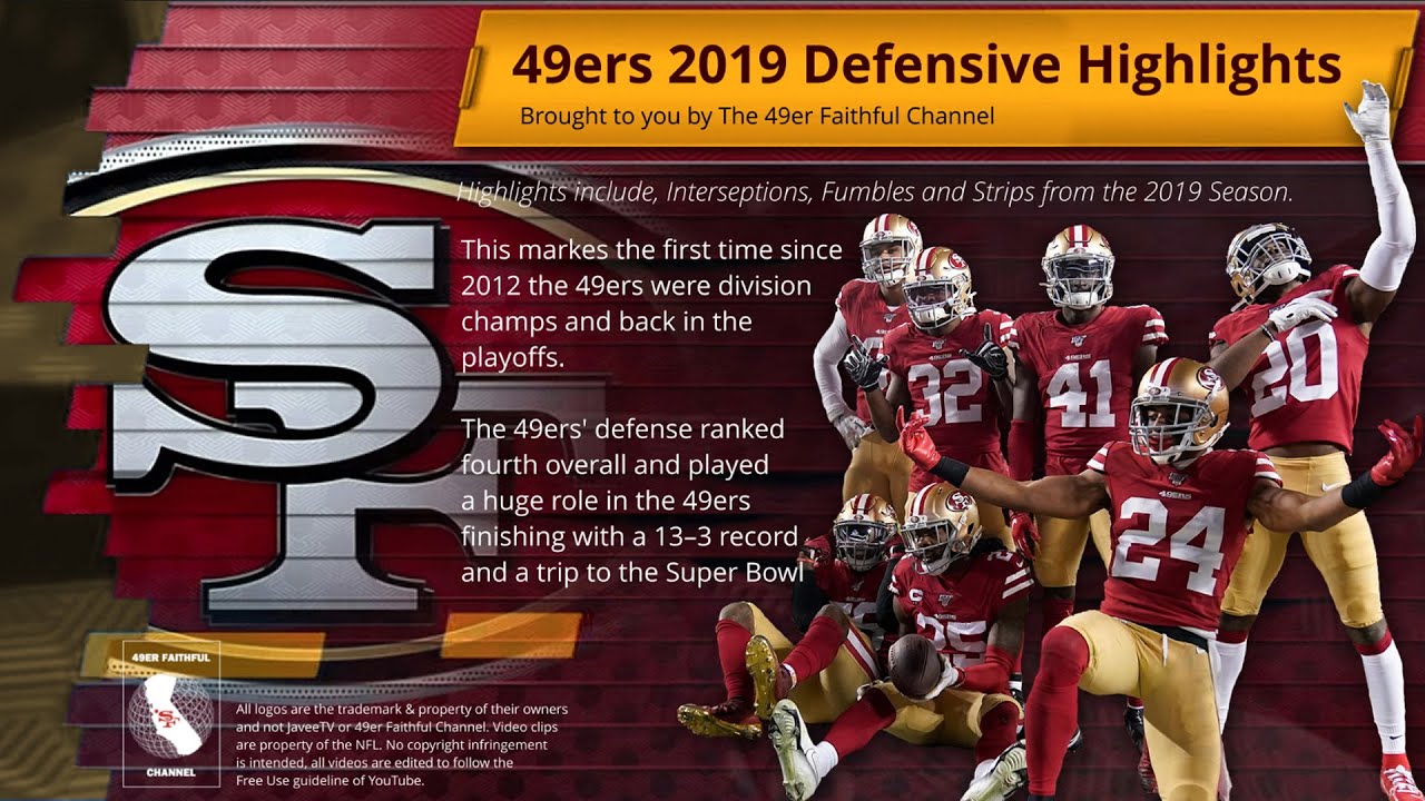 San Francisco 49ers Defensive | 2019 Season Highlights ᴴᴰ