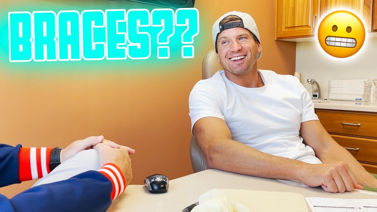 GETTING BRACES FOR THE FIRST TIME | NEVER HAD BRACES | DAD GOES TO ORTHODONTIST FOR THE FIRST TIME