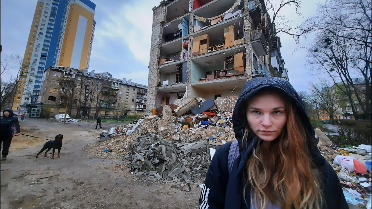 Последствия обстрелов Киева