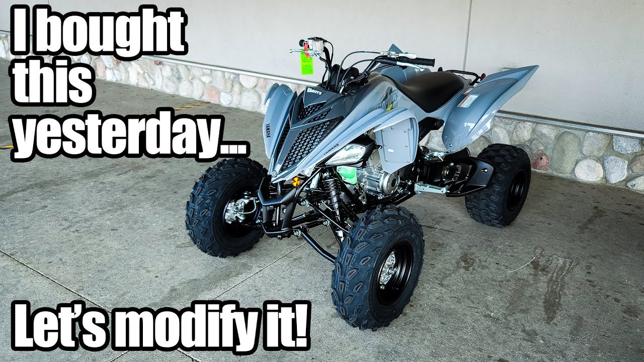 Modifying a Brand New 2022 Yamaha Raptor 700