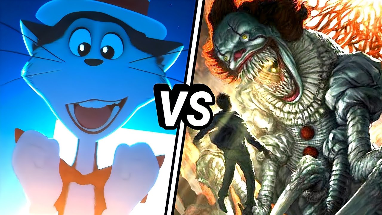 ¿Puede el GATO CON SOMBRERO Papearse a IT Pennywise? (It: Welcome To Derry VS Cat In The Hat)
