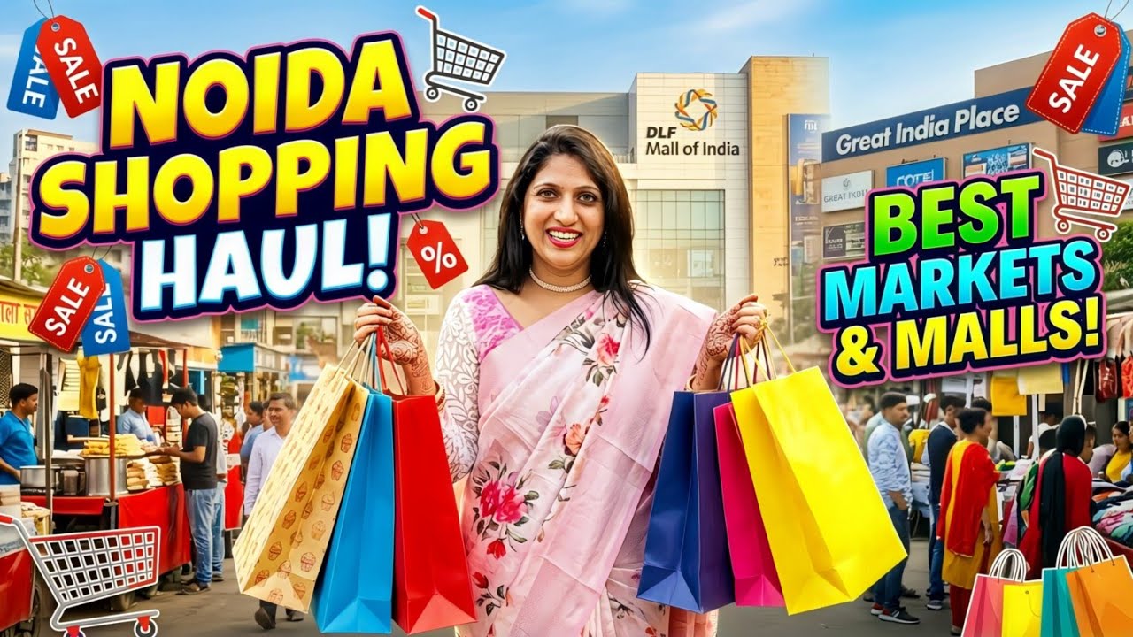 Noida mai shopping 🛍️🎉 | Offical Sarita maurya 