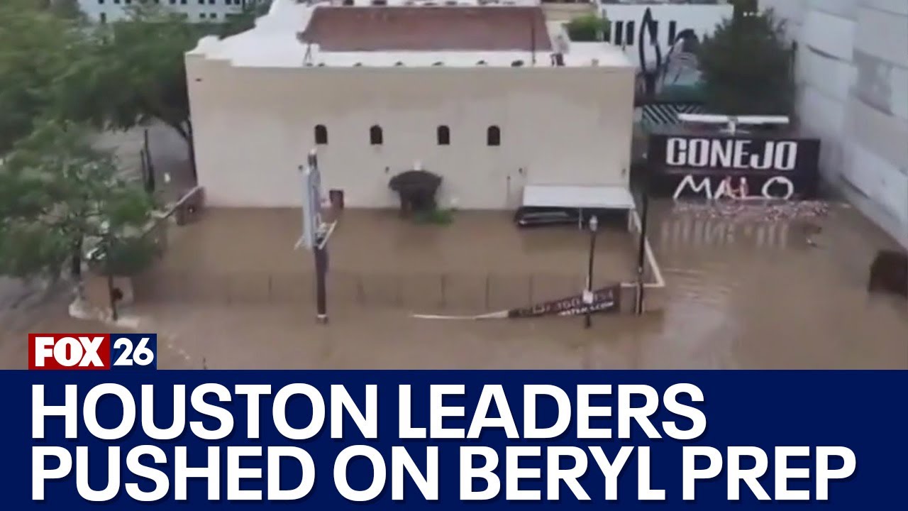 Houston leaders pushed about CenterPoint's response to Hurricane Beryl